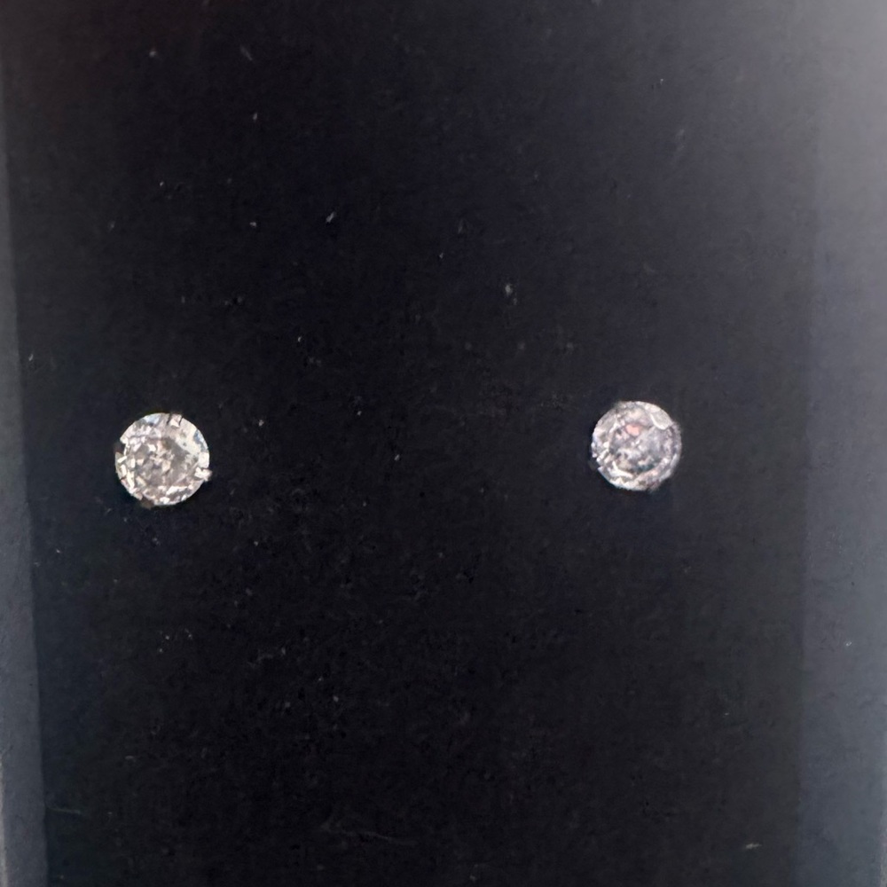 Elegant Silver Stud Earrings